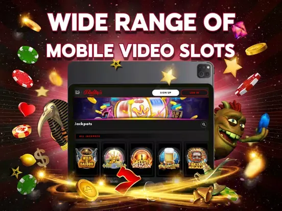 Screenshot di Bally's Dover Casino Online iPad 