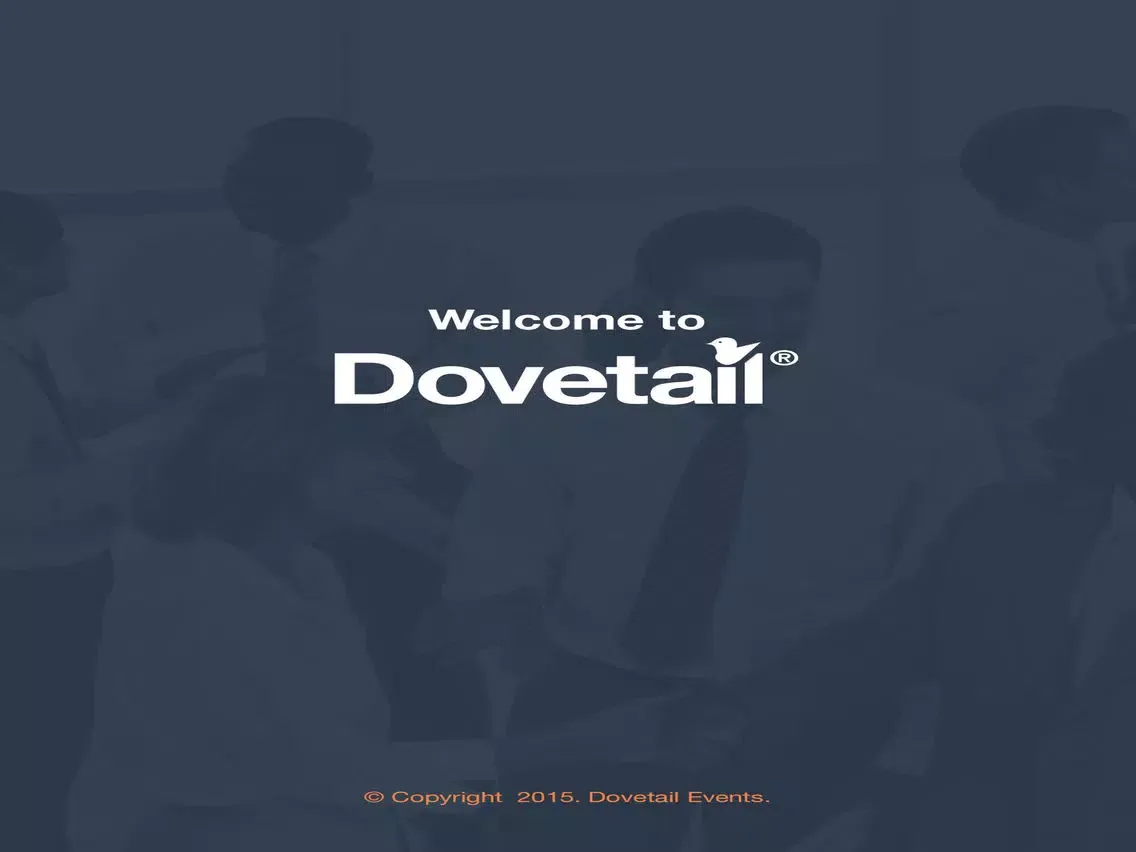 Capturas de tela do Dovetail Events iPad 
