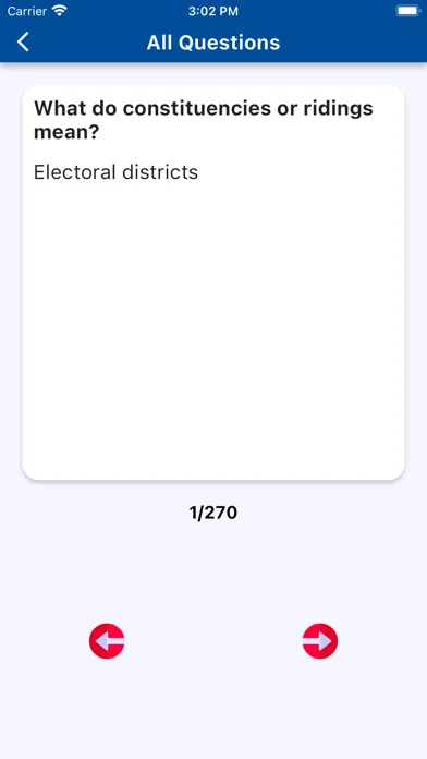 Canadian Citizenship Test Ques应用截图
