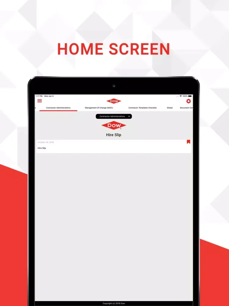 Dow Houston Hub Productivity iPad  سکرین شاٹس