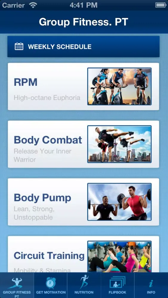 GetMoving Gym 스크린샷