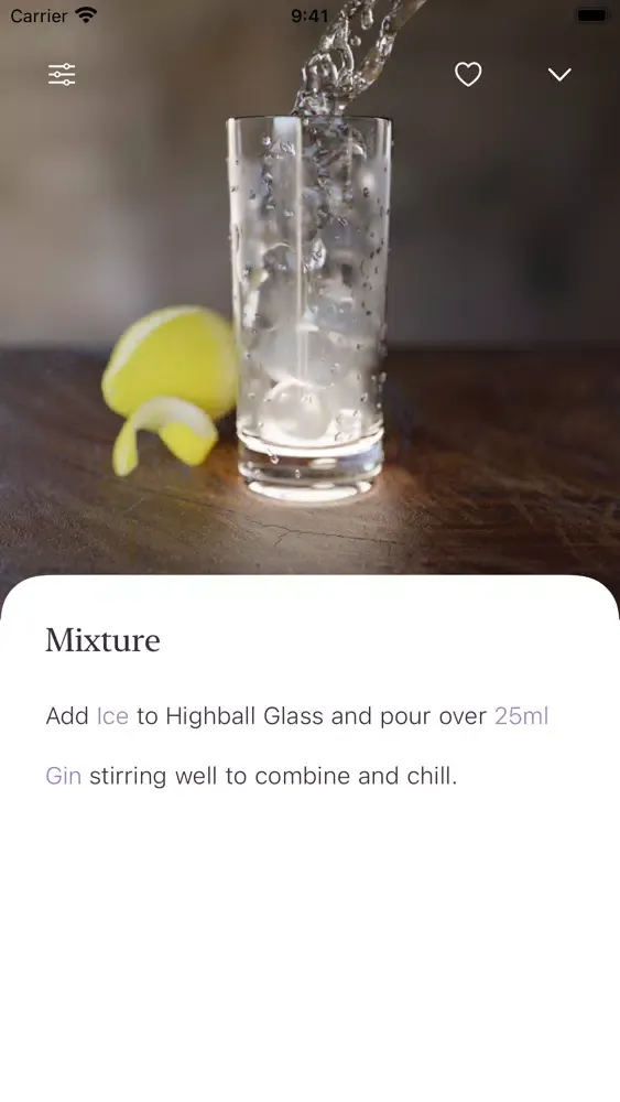 Capturas de tela do MiniBar