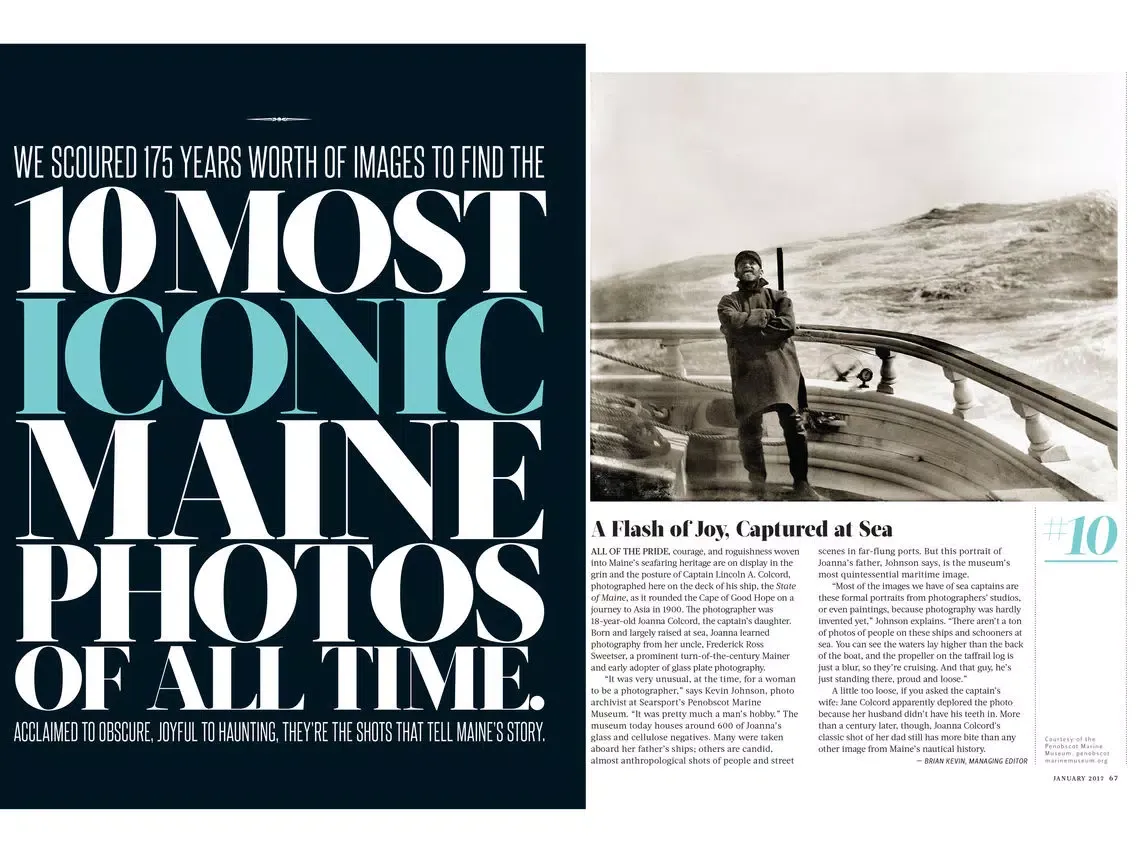 Screenshot di Down East Magazine iPad 