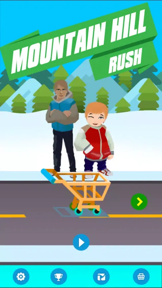 Mountain Hill Rush Racing In Down Town - Free Longboard Games For boys and Girls Rider应用截图