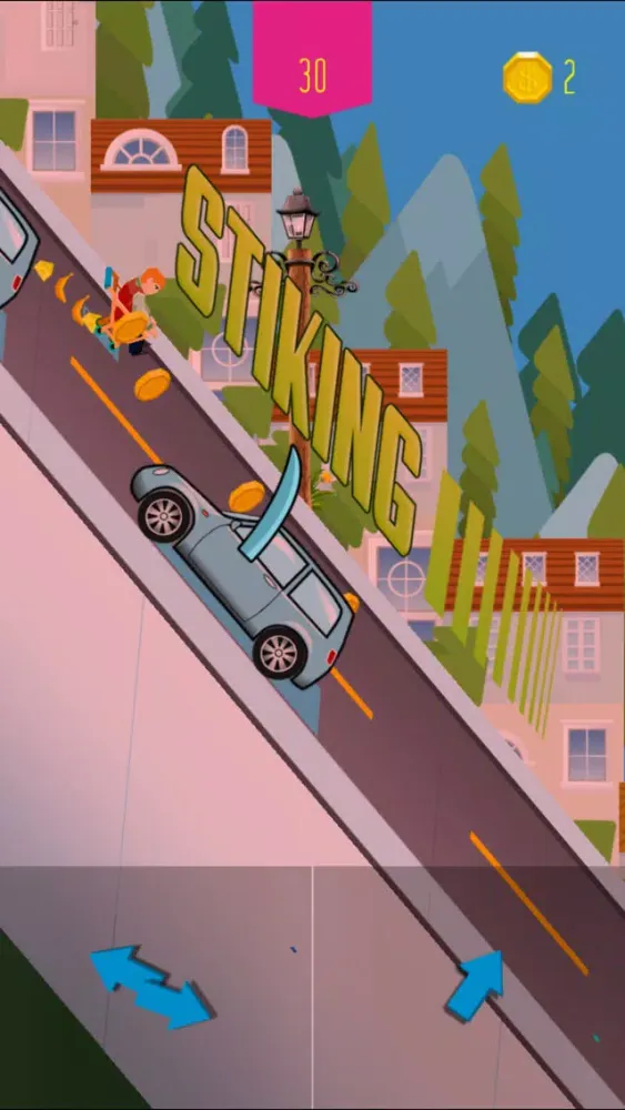 Mountain Hill Rush Racing In Down Town - Free Longboard Games For boys and Girls Rider应用截图