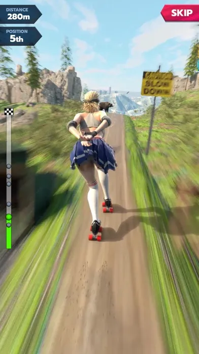 Downhill Race League Screenshots