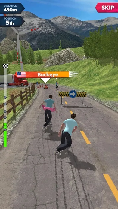 Downhill Race League Screenshots