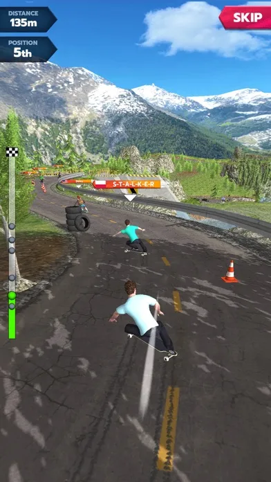Downhill Race League Screenshots