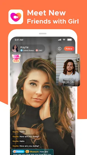 Live Chat Video Call-Whatslive应用截图