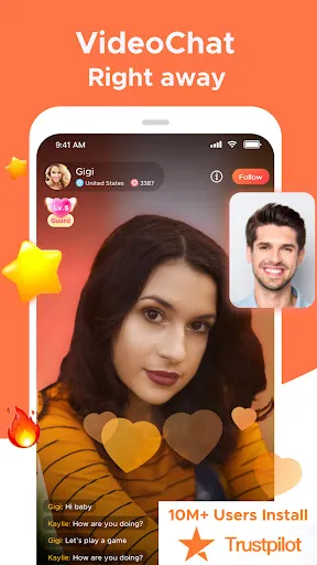 Live Chat Video Call-Whatslive应用截图
