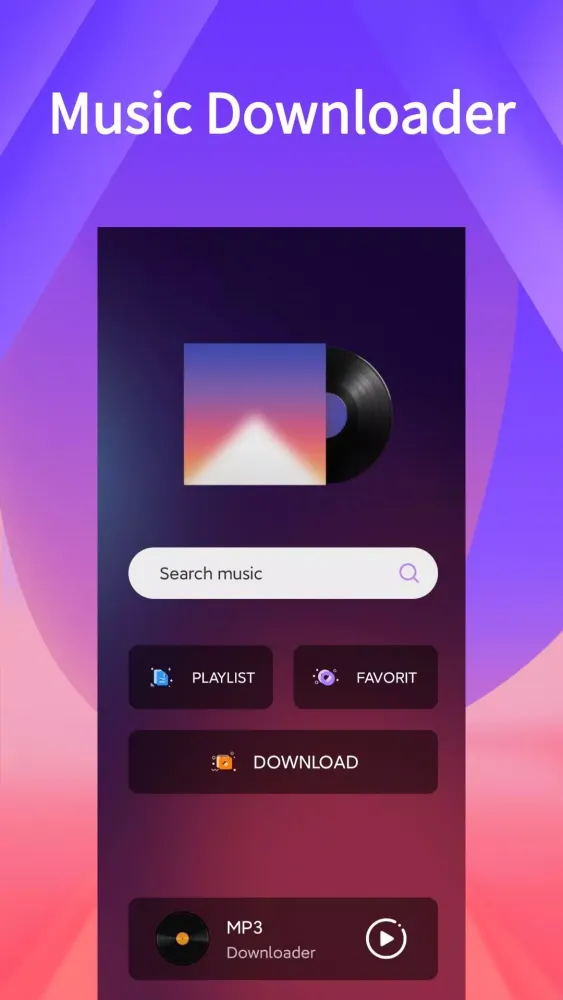 MP3 Downloader Music 스크린샷