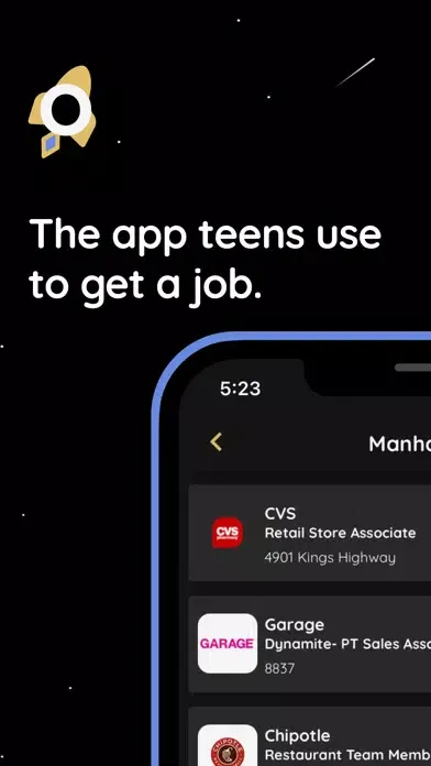 Capturas de tela do Jobify - Jobs for teens.