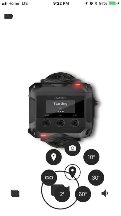 Captures d'écran de Virb Go360
