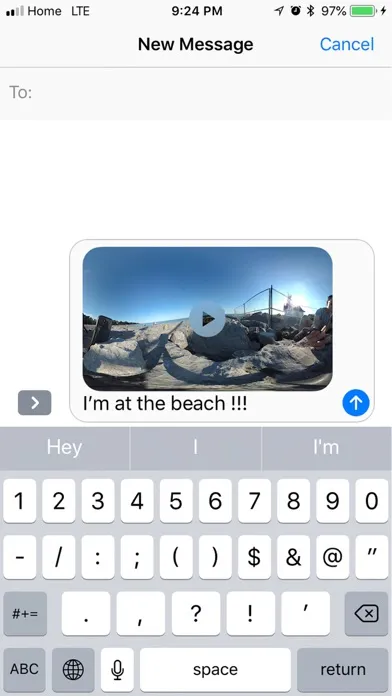 Captures d'écran de Virb Go360