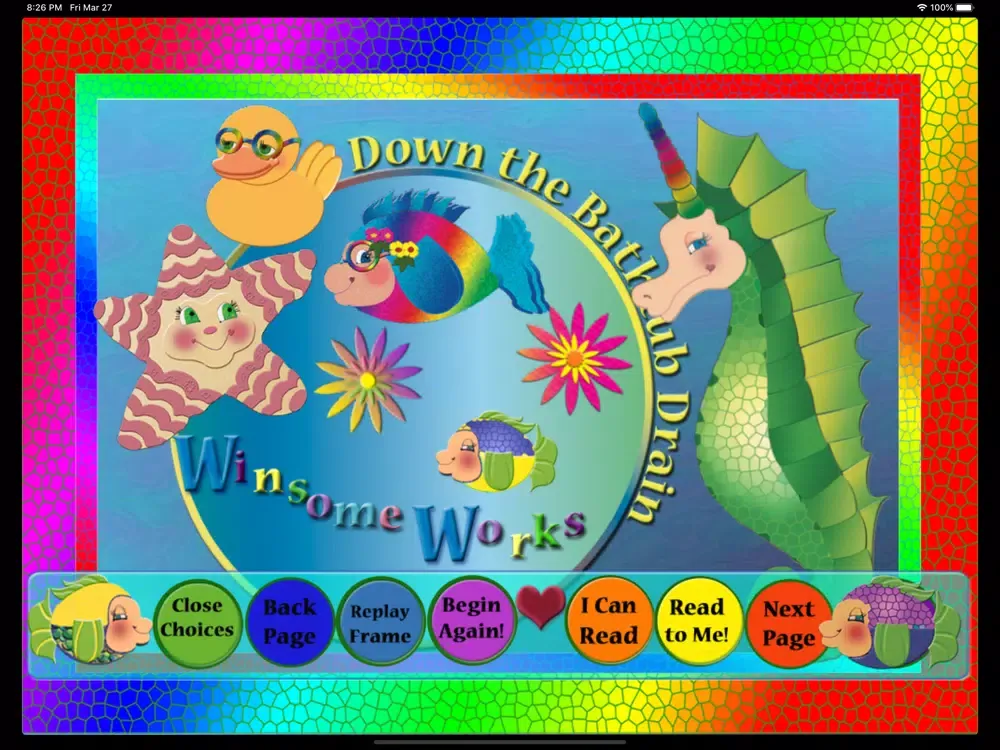 تصاویر Down the Bathtub Drain iPad 