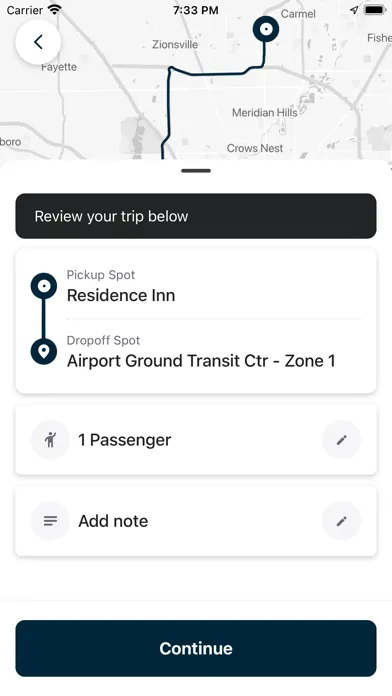 Republic Shuttle Services स्क्रीनशॉट