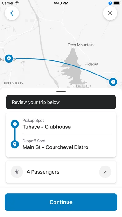 Capturas de tela do Talisker Club Shuttle