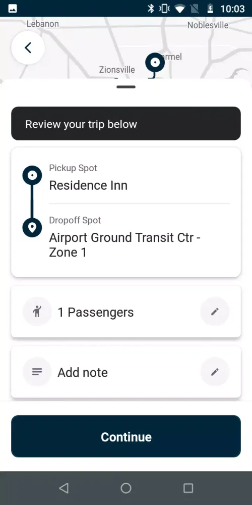 Republic Shuttle Services应用截图