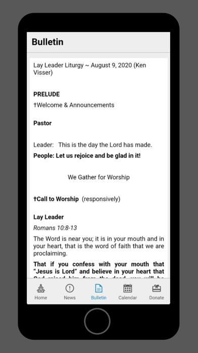 East Jordan First Presbyterian 스크린샷