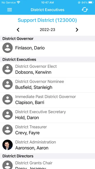 ClubRunner Screenshots