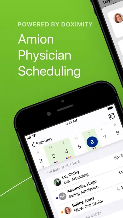 تصاویر Amion - Clinician Scheduling