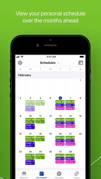تصاویر Amion - Clinician Scheduling