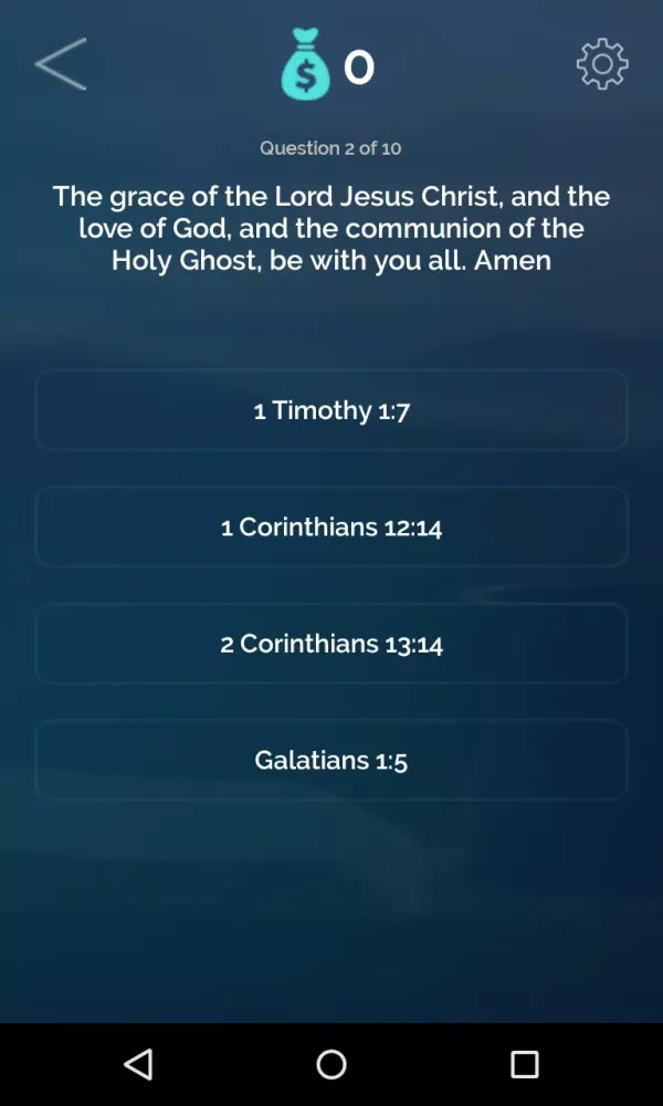 Bible Quiz - Memory Verses应用截图