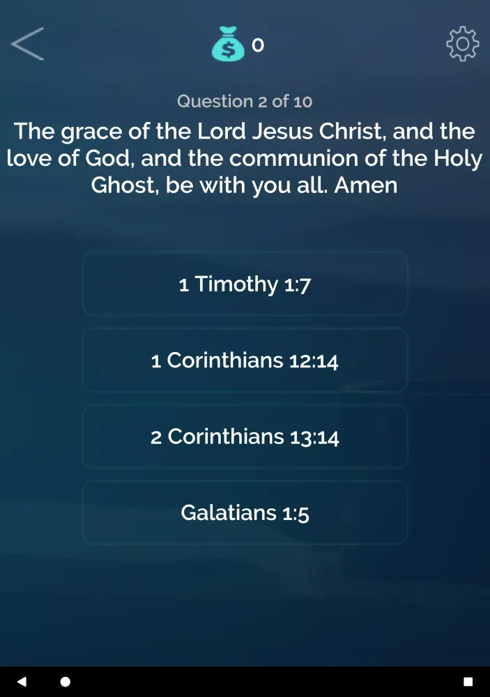 Bible Quiz - Memory Verses应用截图