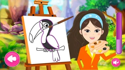Captures d'écran de Animals Drawing Class