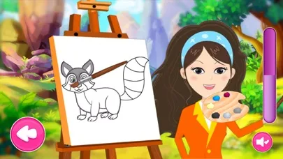 Captures d'écran de Animals Drawing Class