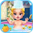 Sleeping Baby Bath