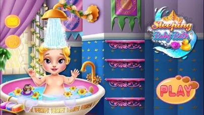 Ảnh chụp màn hình của Sleeping Baby Bath