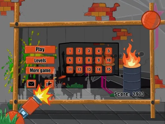 Captures d'écran de Cannon Basketball puzzle game iPad 