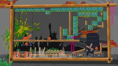 Captures d'écran de Cannon Basketball puzzle game