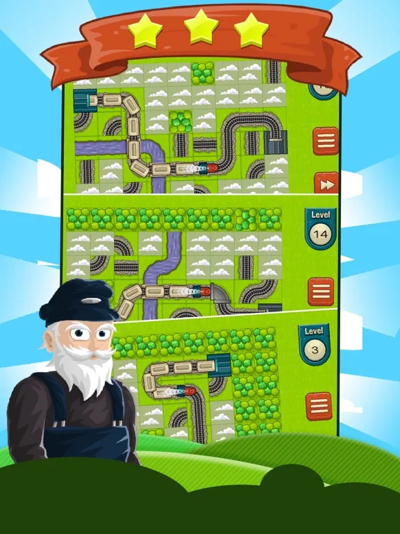 Train Menace puzzle game iPad  سکرین شاٹس