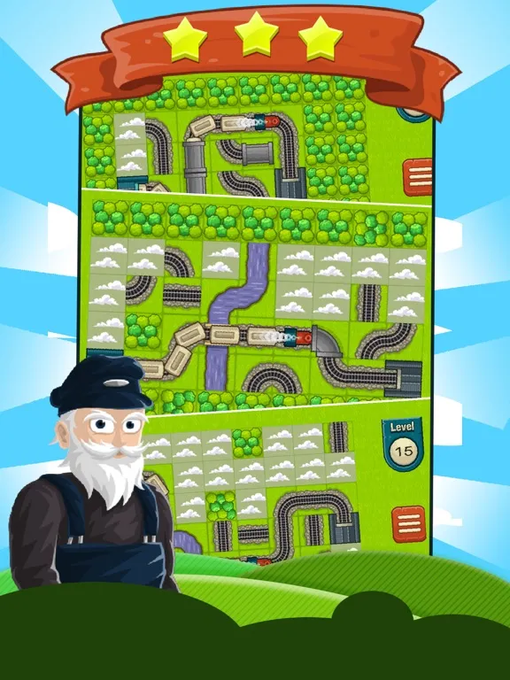 Train Menace puzzle game iPad  سکرین شاٹس