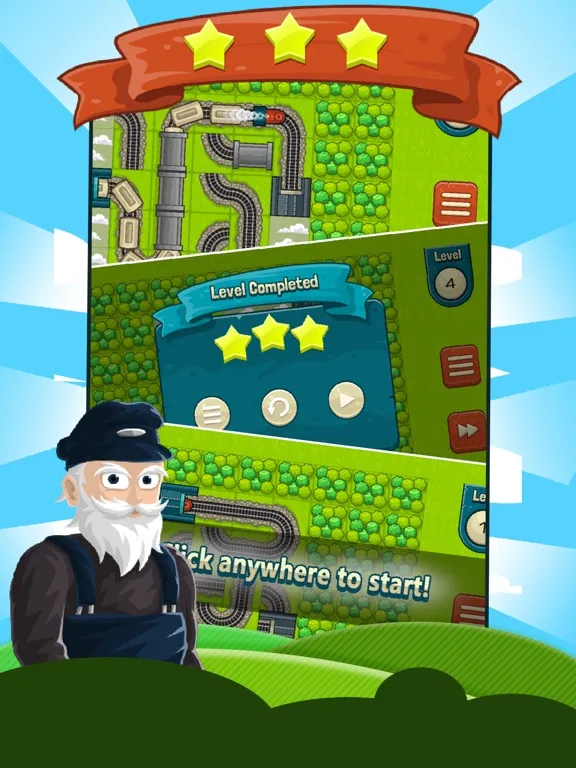 Train Menace puzzle game iPad  سکرین شاٹس