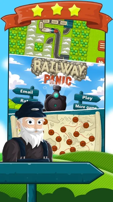 Train Menace puzzle game سکرین شاٹس
