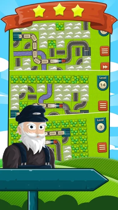 Train Menace puzzle game سکرین شاٹس