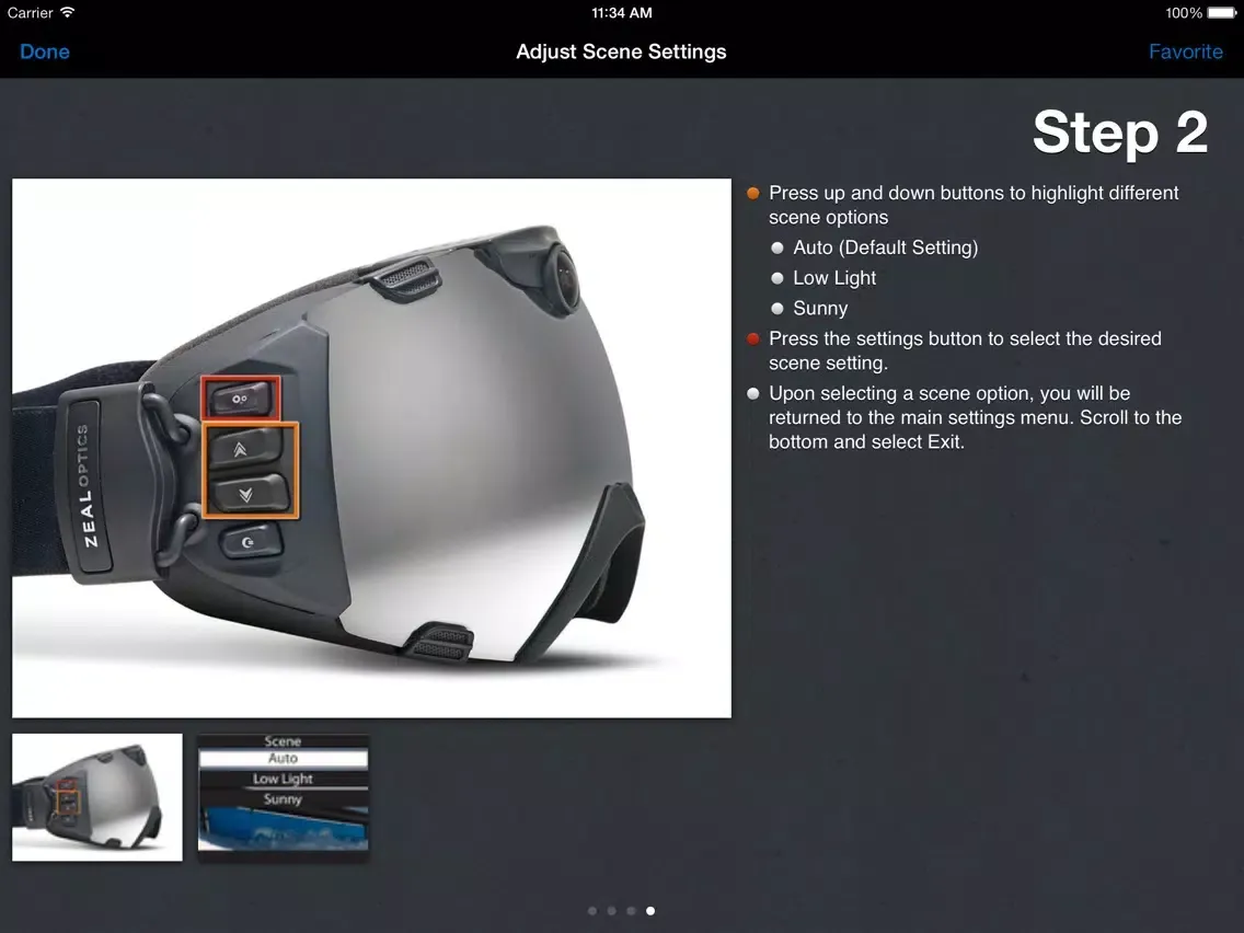 Скриншоты ZEAL Optics Support iPad 