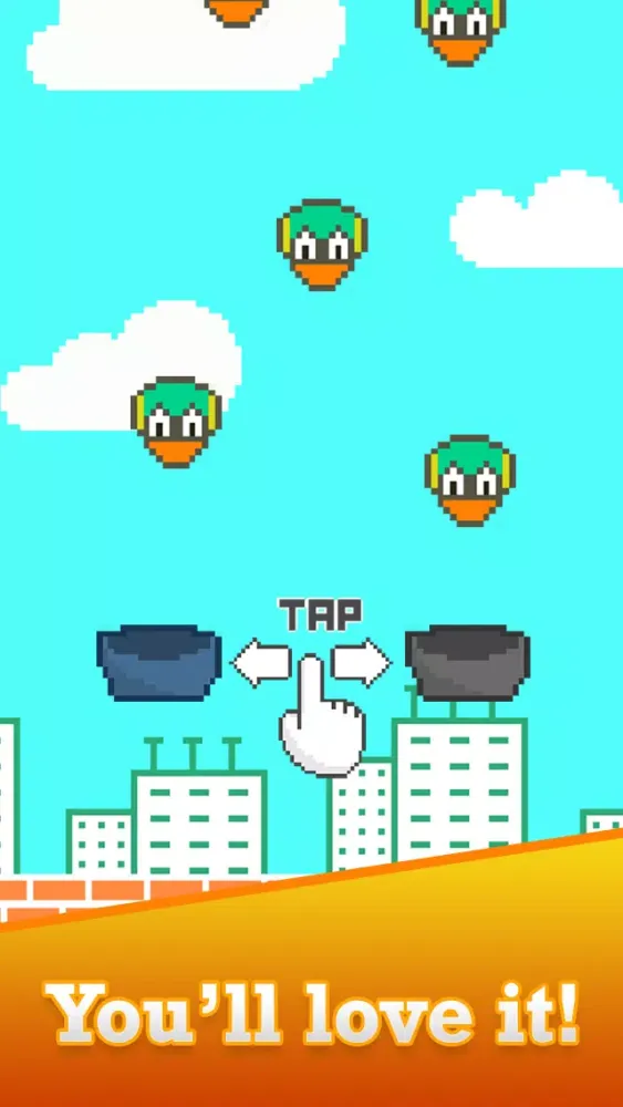 Tiny Fall-Out Bird Smash-y - Catch The End Of A Flappy Falling Squishy Chick Screenshots