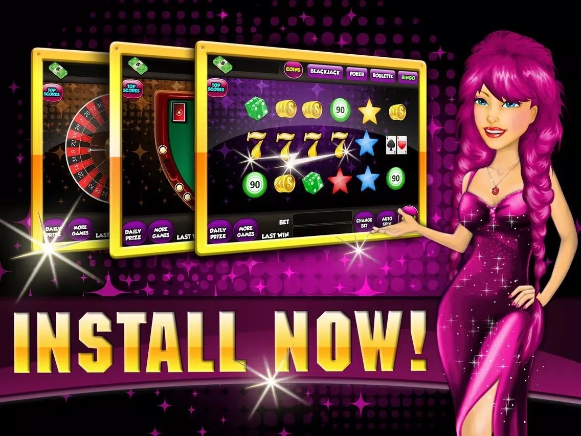Slot Machines Las Vegas - Are You Born To Be Free and Rich Or No Deal iPad  سکرین شاٹس
