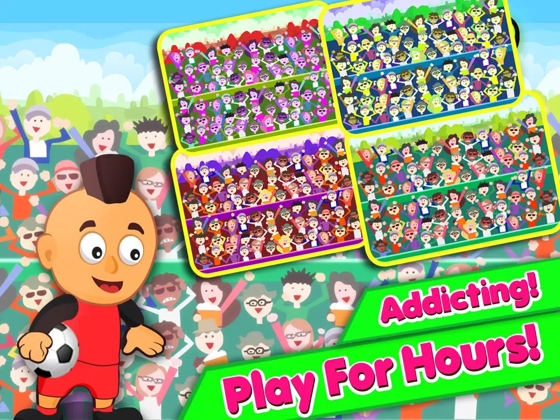 Soccer Fun Run - The World Fantasy Football Players From The Ultimate Cup iPad 應用截圖