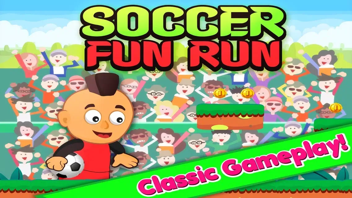 Soccer Fun Run - The World Fantasy Football Players From The Ultimate Cup應用截圖