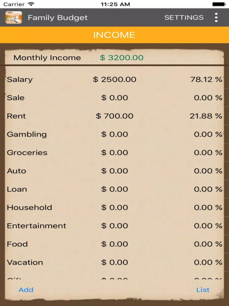 Budget Tracker PRO iPad  سکرین شاٹس