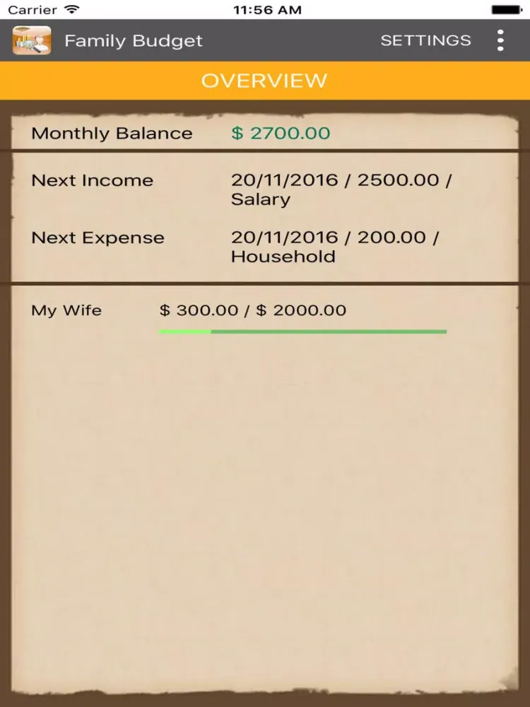 Budget Tracker PRO iPad  سکرین شاٹس