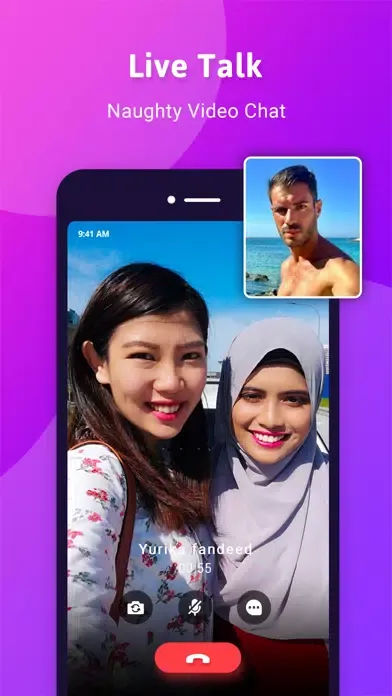 Live video call Screenshots