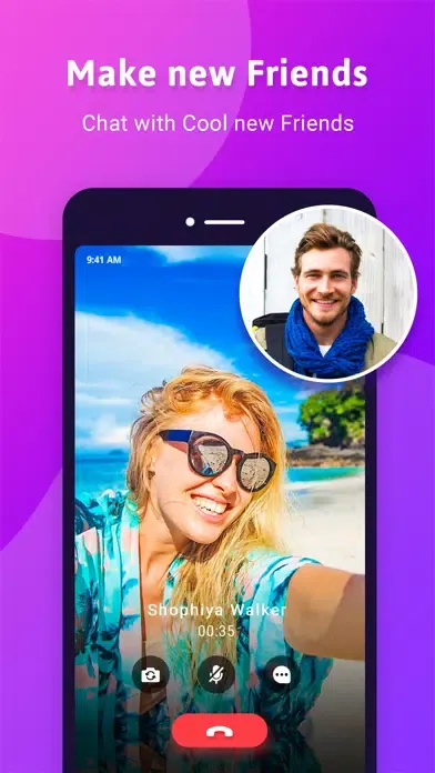 Live video call Screenshots