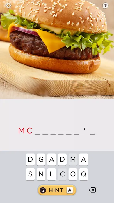 Ảnh chụp màn hình của Brand Quiz: Pics and Logos
