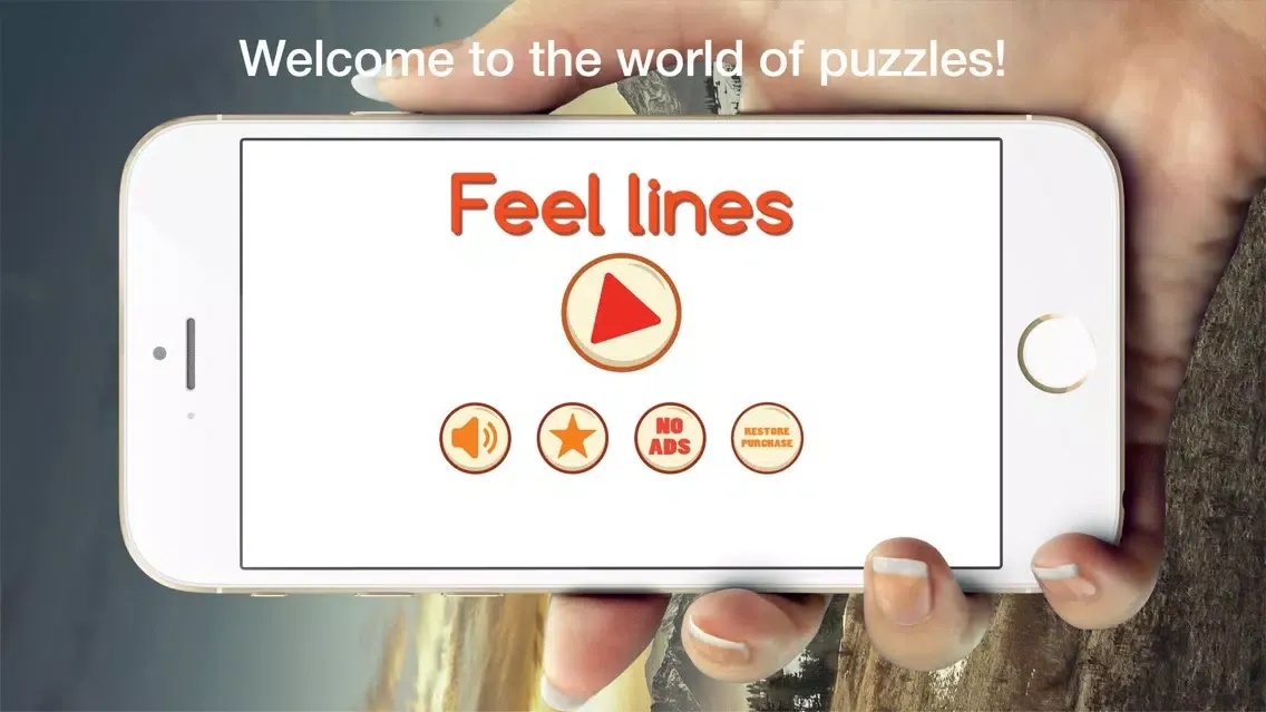 Ảnh chụp màn hình của Feel lines